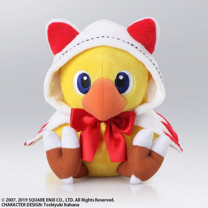 [ACCO-PEL-0001] Final Fantasy - Chocobo - Mage blanc - Peluche