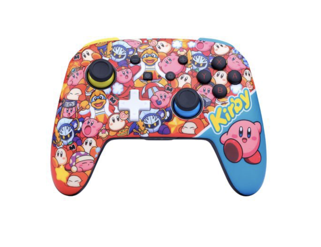 Manette Switch sans fil - Power A - World of Kirby