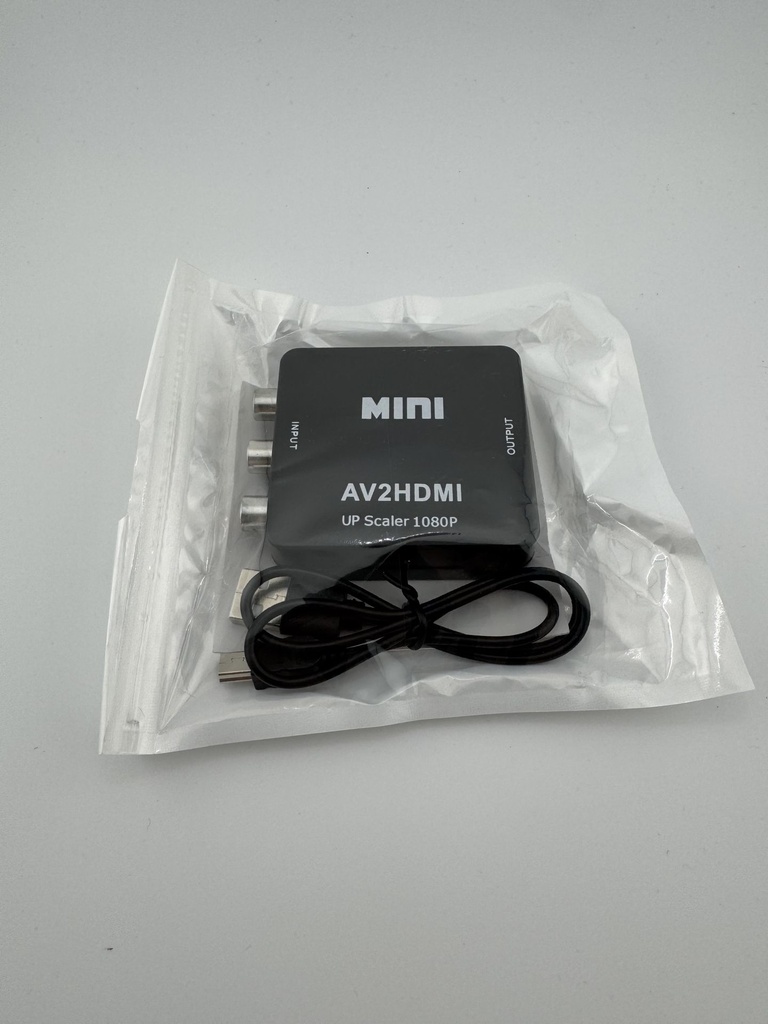 [ACCN-DIV-0001] Convertisseur AV - HDMI avec câble AV et câble HDMI