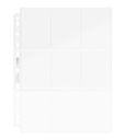 Ultimate Guard - Page pour classeur 9 emplacements (1 pièce) - Transparent