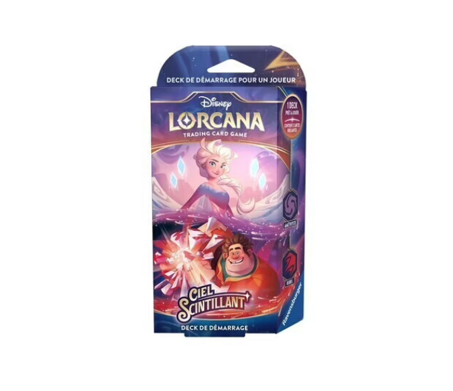 Lorcana - Ciel Scintillant - Deck de démarrage Améthyste et Rubis
