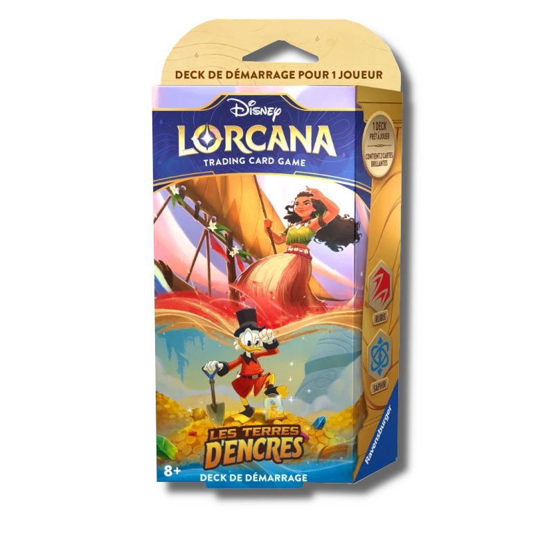 [LOR-CH3-010] Lorcana - Terres d'encre - Deck de démarrage Rubis et Saphir