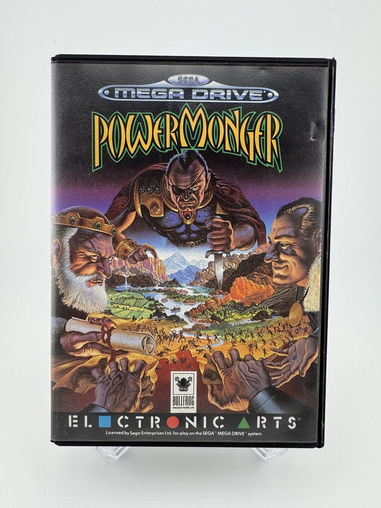 [MDO-0014] Mega Drive - Power Monger / Powermonger (mit OVP) (sehr Guter Zustand) (gebraucht)