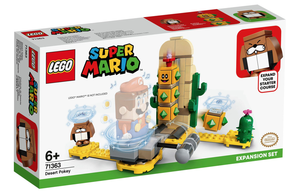 Lego Super Mario 71363 - Kit d'extension : Desert Pokey