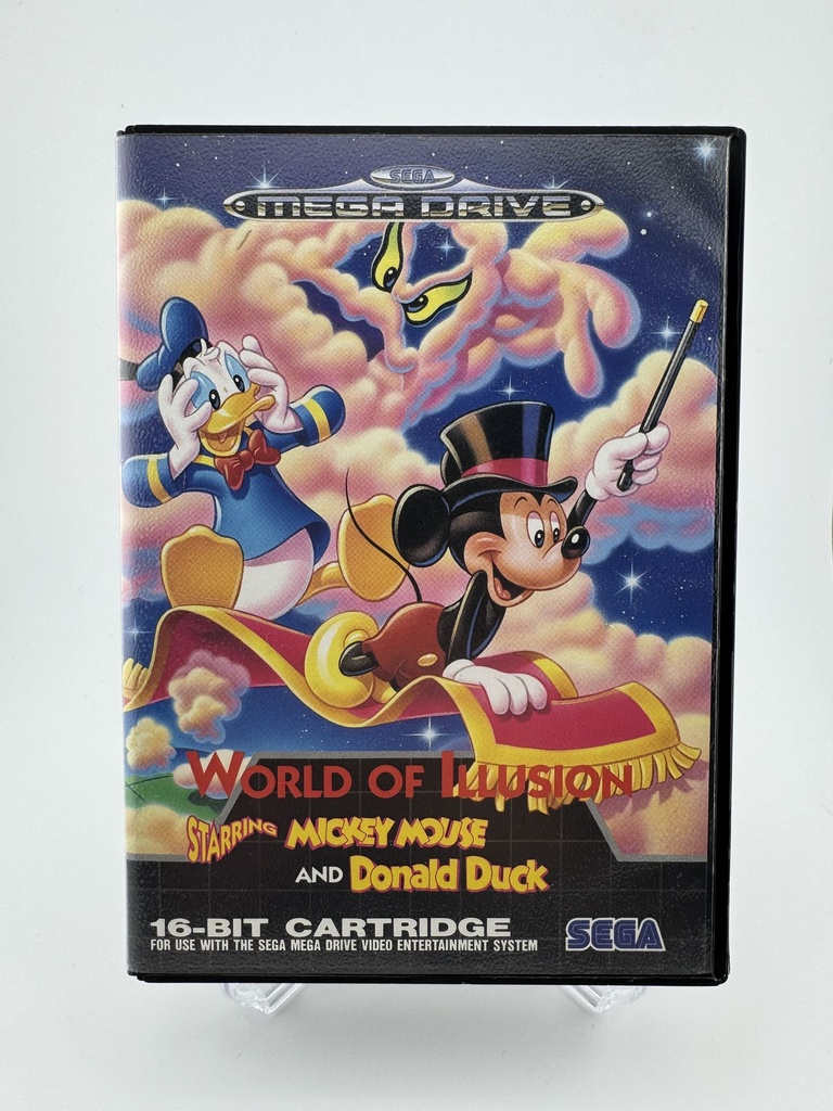 [MDO-0016] World of Illusion: Starring Mickey Mouse & Donald Duck - Mega Drive