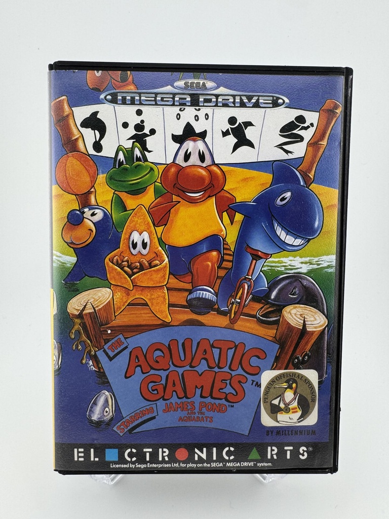 [MDO-0004] James Pond - Aquatic Games - Mega Drive