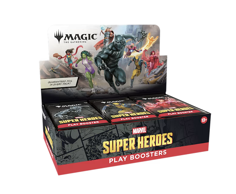 [MTG-MSH-001] MTG - Marvel Super Heroes - Play Booster Display EN