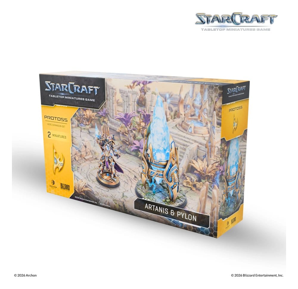 [ARCH-SCMG0021] StarCraft TMG héros set d'extension Protoss: Artanis & Pylon