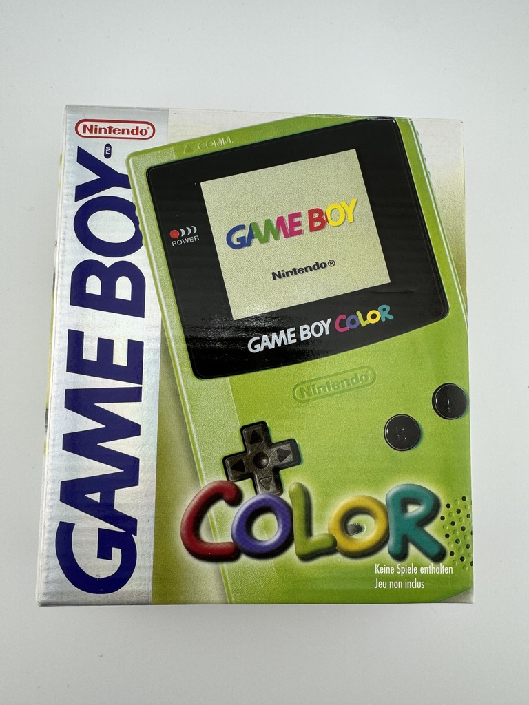 Game Boy Color Verte